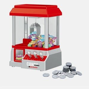 NWT Classic Arcade Candy Grabber Mini Claw Machine Plays Music While You Play